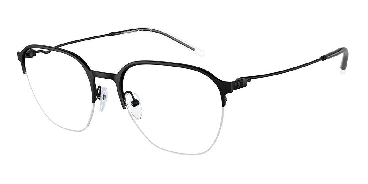 Image of Emporio Armani EA1160 3001 56 Czarne Męskie Okulary Korekcyjne PL