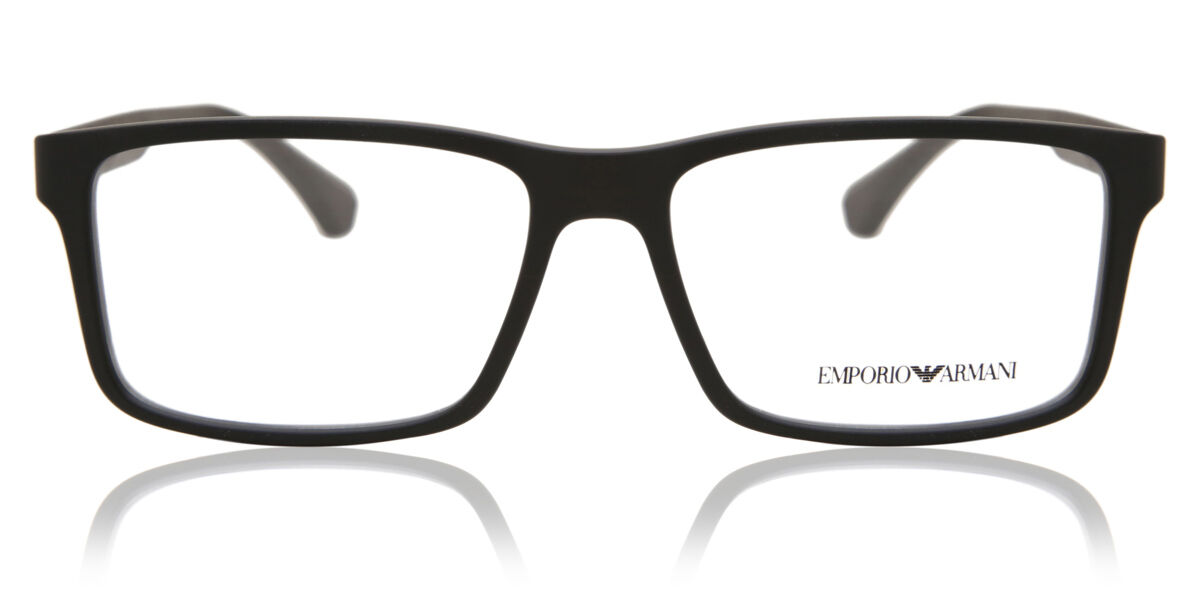Image of Emporio Armani EA3038 5063 Óculos de Grau Pretos Masculino BRLPT