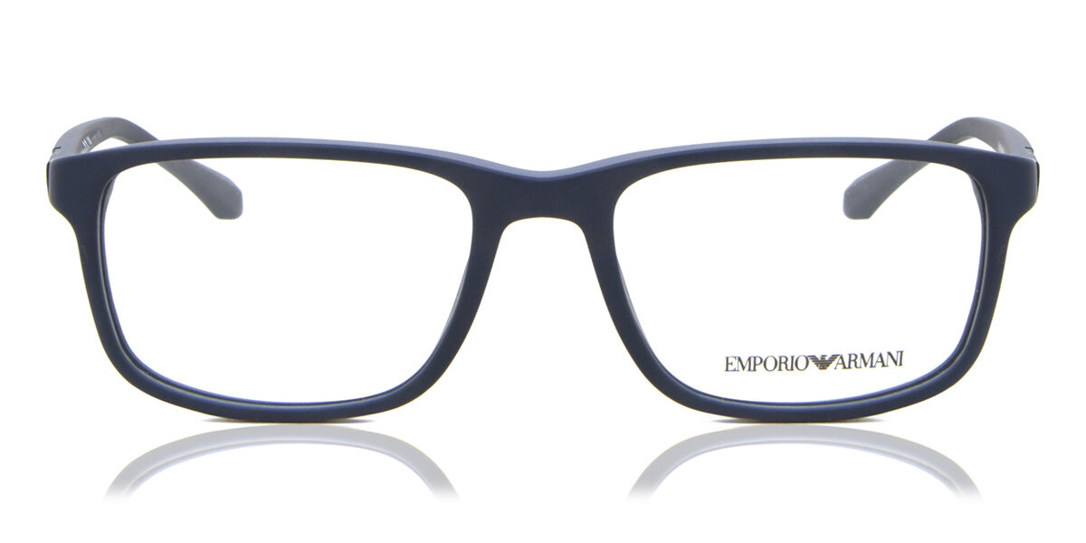 Image of Emporio Armani EA3098 5088 Óculos de Grau Azuis Masculino BRLPT