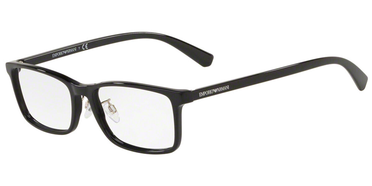 Image of Emporio Armani EA3145D Asian Fit 5001 Óculos de Grau Pretos Masculino PRT