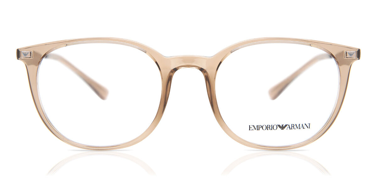 Image of Emporio Armani EA3168 5850 Óculos de Grau Marrons Feminino BRLPT