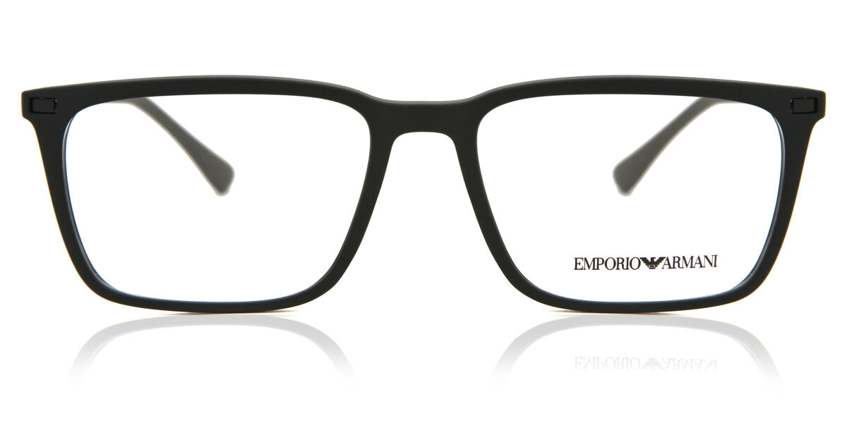 Image of Emporio Armani EA3169 5042 Óculos de Grau Pretos Masculino PRT