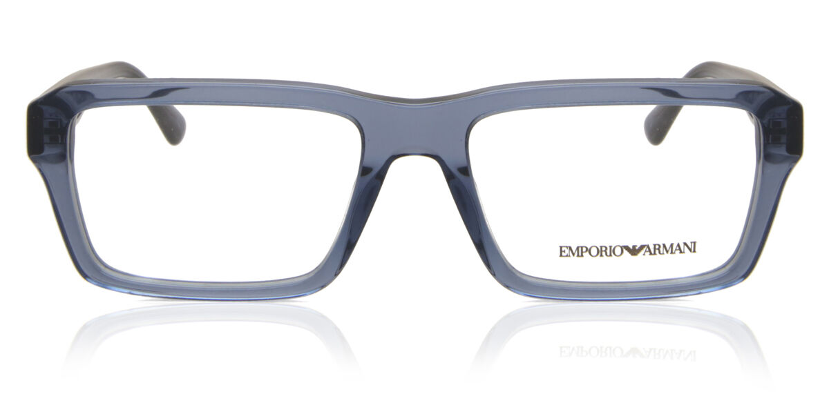 Image of Emporio Armani EA3206 5072 Óculos de Grau Azuis Masculino BRLPT