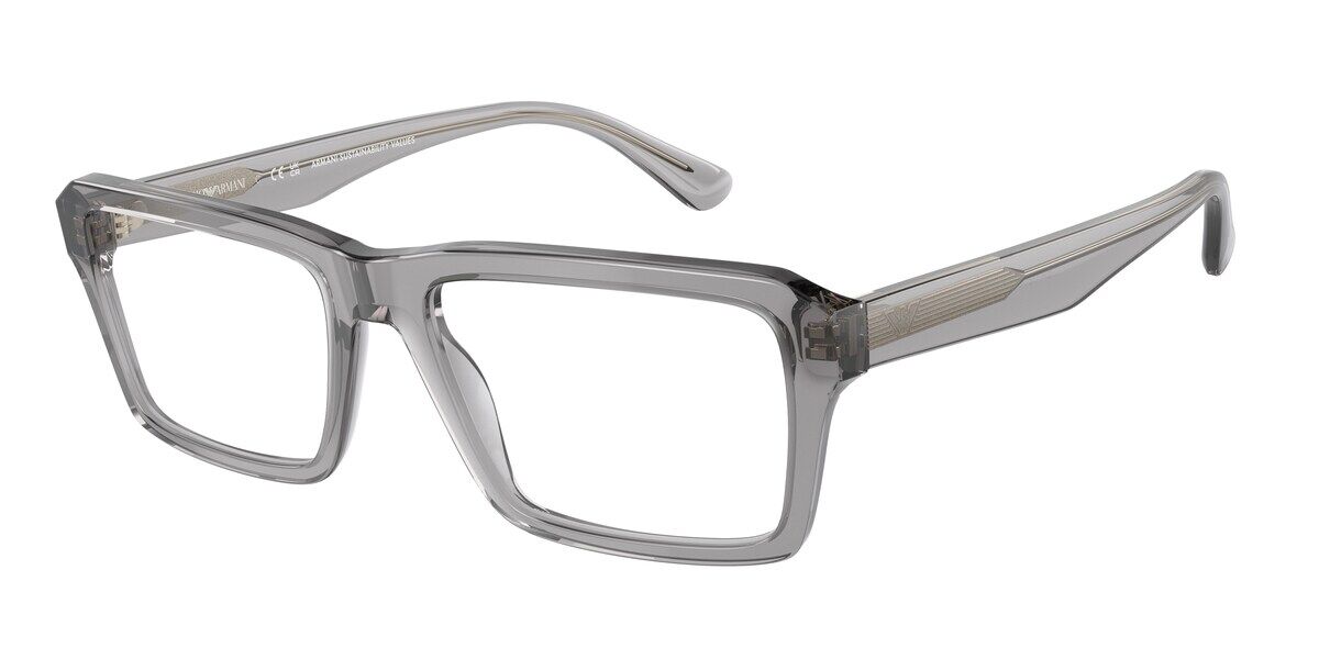 Image of Emporio Armani EA3206F Asian Fit 5075 Óculos de Grau Transparentes Masculino PRT