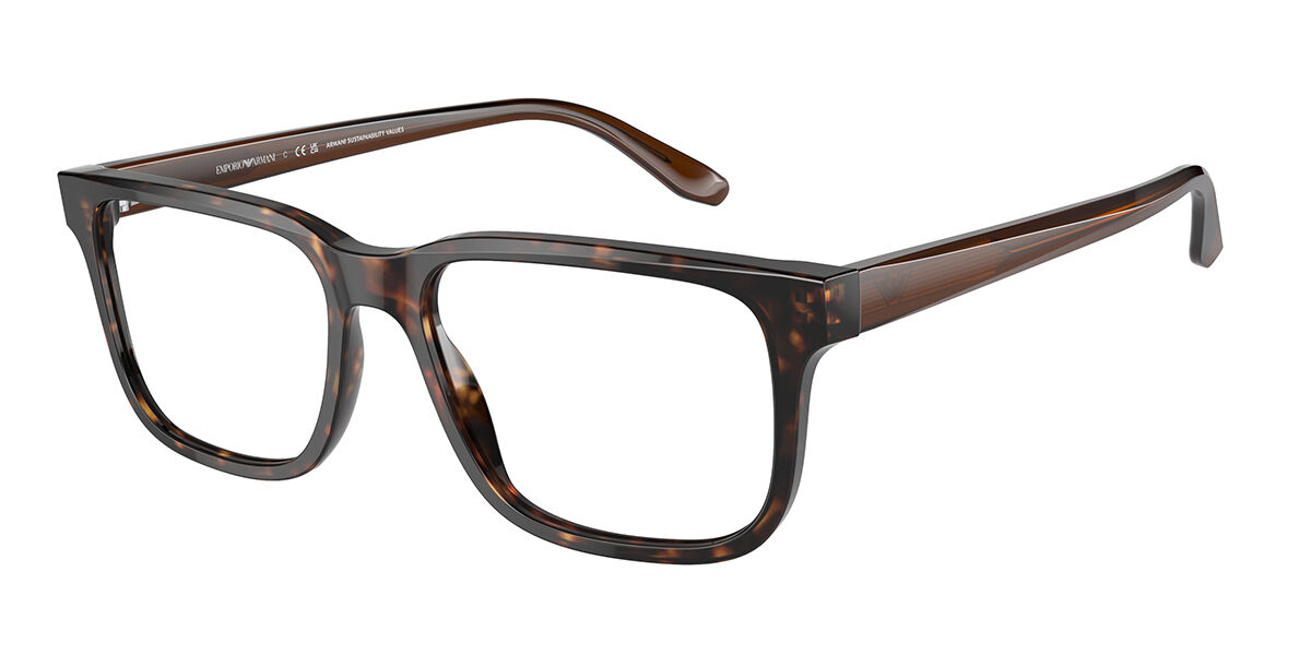 Image of Emporio Armani EA3218 5879 Óculos de Grau Tortoiseshell Masculino PRT