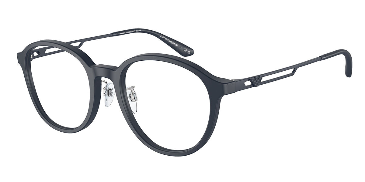 Image of Emporio Armani EA3225F Asian Fit 5088 Óculos de Grau Azuis Masculino PRT