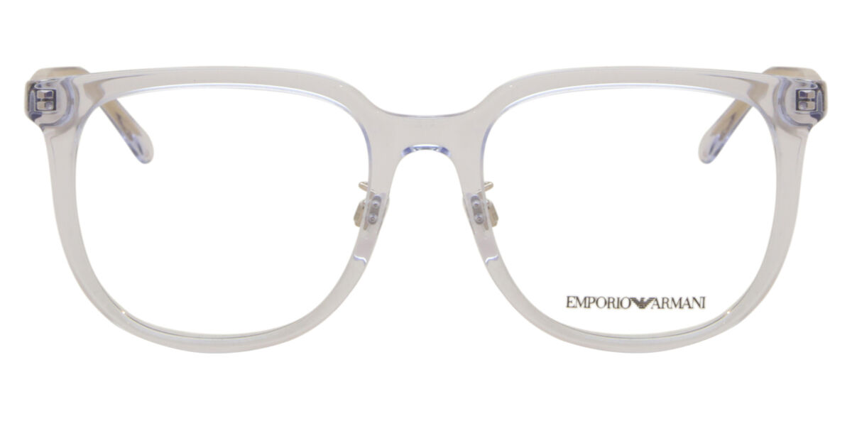 Image of Emporio Armani EA3226D Asian Fit 5893 54 Genomskinliga Glasögon (Endast Båge) Män SEK