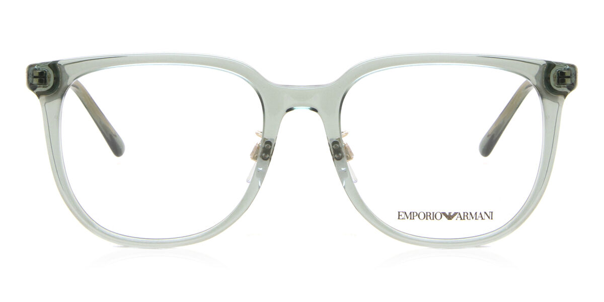 Image of Emporio Armani EA3226D Formato Asiático 5362 Óculos de Grau Verdes Masculino BRLPT