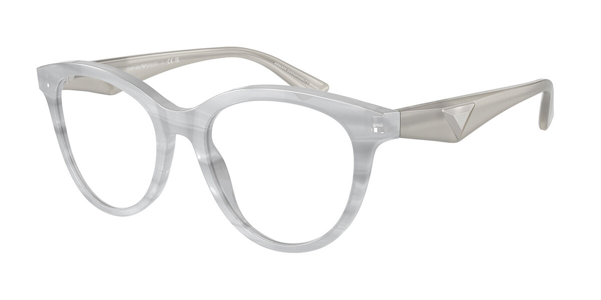 Image of Emporio Armani EA3236 6114 52 Szare Damskie Okulary Korekcyjne PL