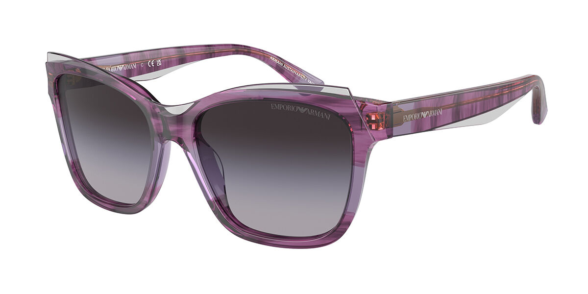 Image of Emporio Armani EA4209 60568G 54 Lunettes De Soleil Femme Purple FR