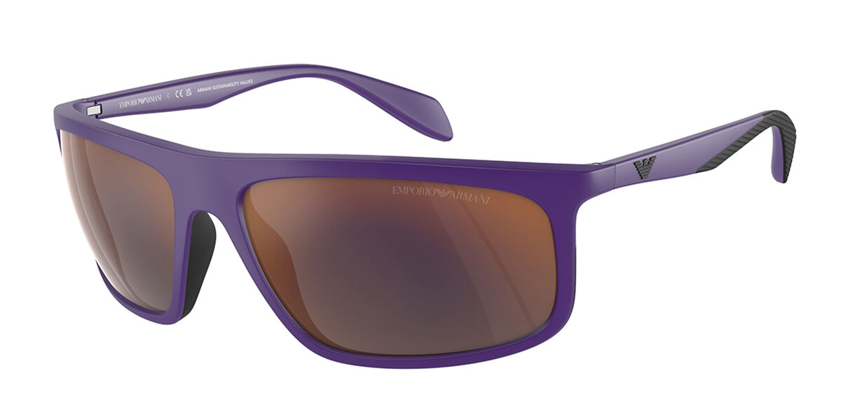 Image of Emporio Armani EA4212U 52466Q Óculos de Sol Purple Masculino BRLPT