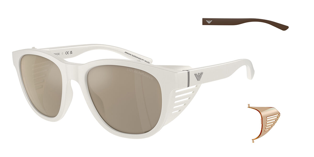 Image of Emporio Armani EA4216U 53445A Óculos de Sol Brancos Masculino BRLPT