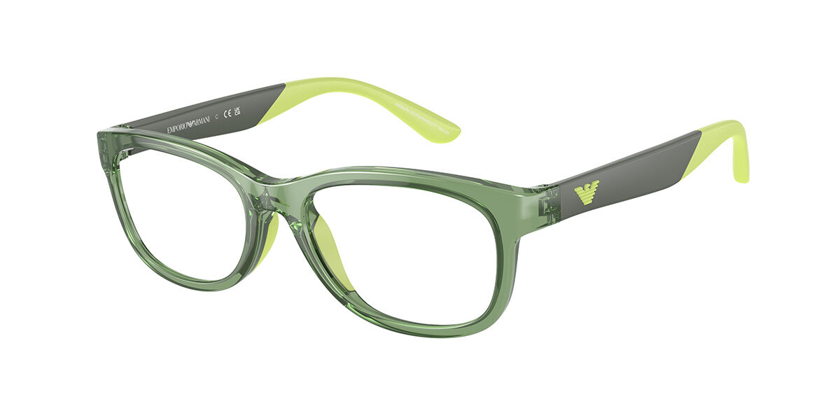 Image of Emporio Armani EK3001 Dziecięce 5359 49 Zielone Męskie Okulary Korekcyjne PL