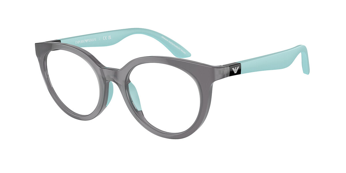 Image of Emporio Armani EK3007 Dziecięce 6134 47 Szare Damskie Okulary Korekcyjne PL