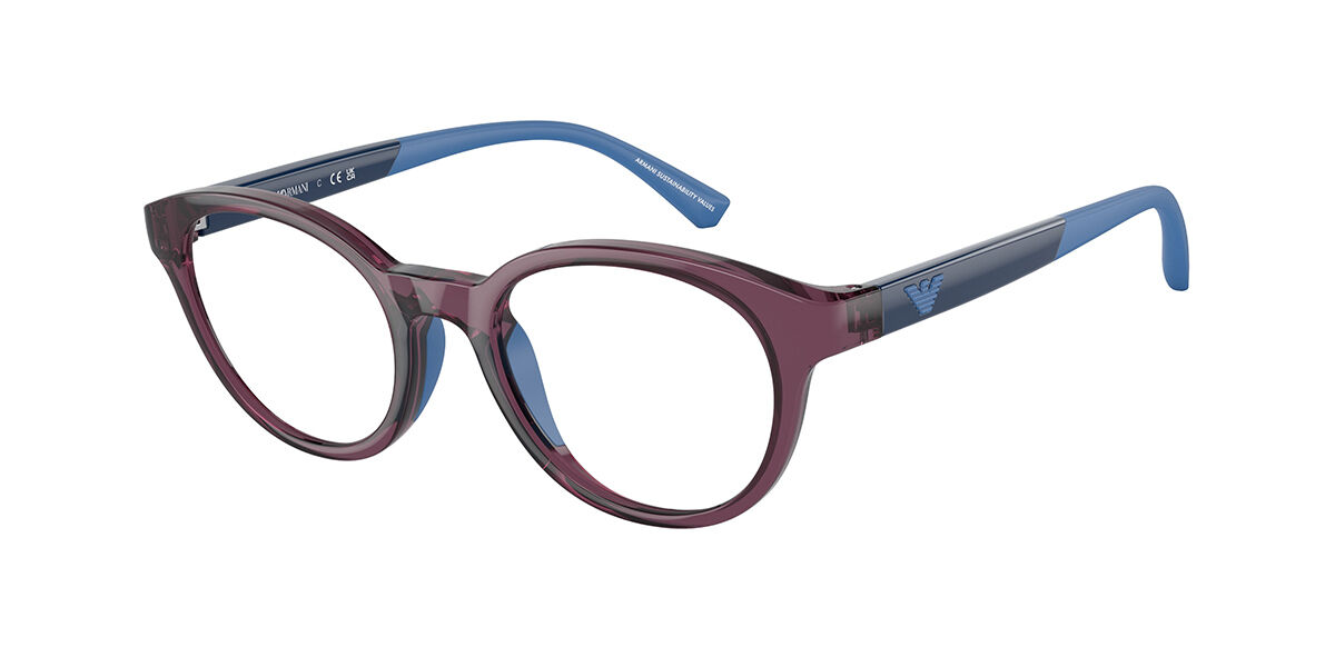 Image of Emporio Armani EK3205 Dziecięce 5897 46 Purple Damskie Okulary Korekcyjne PL