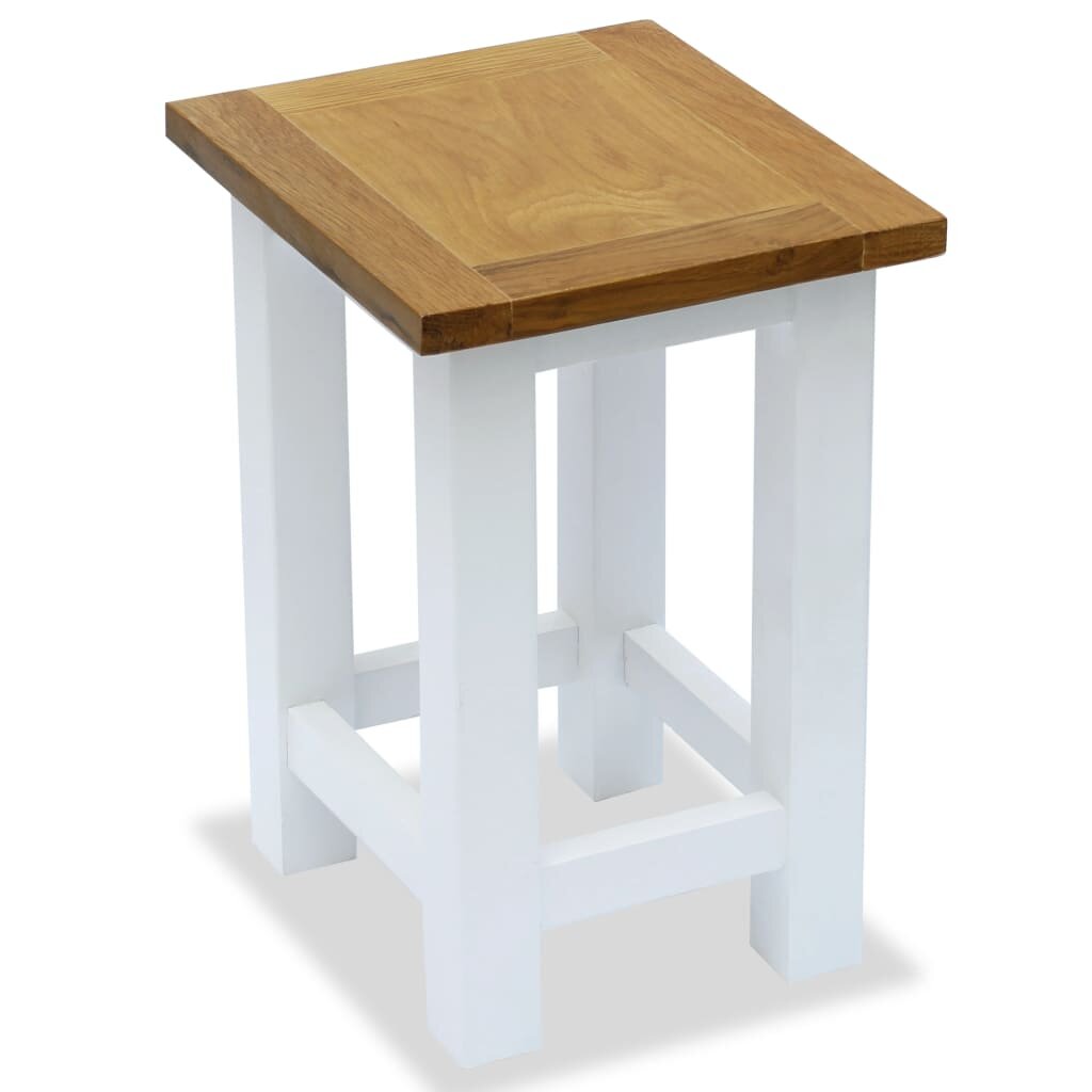 Image of End Table 106"x94"x146" Solid Oak Wood