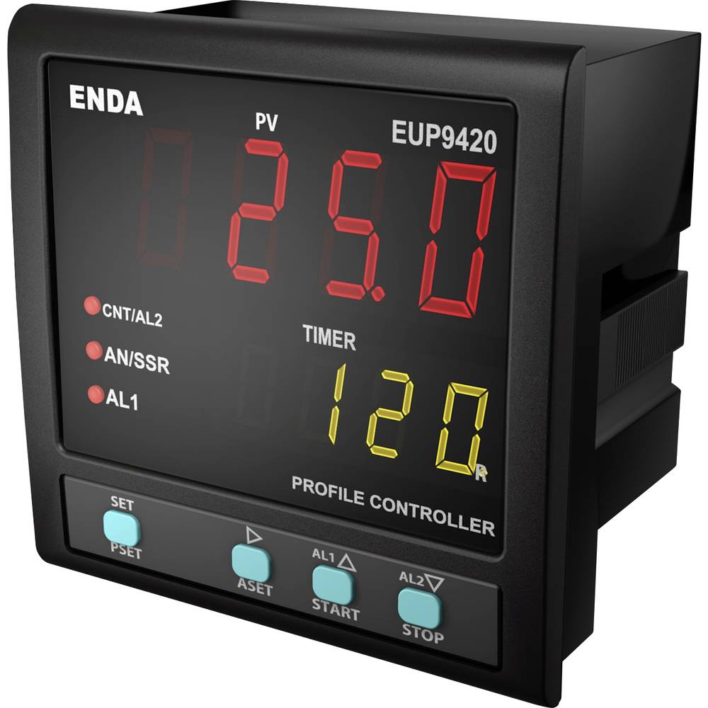 Image of Enda EUP9420-230 PID Universal controller Pt100 J K L T S R SSR 8 A relay (W x H) 96 mm x 96 mm