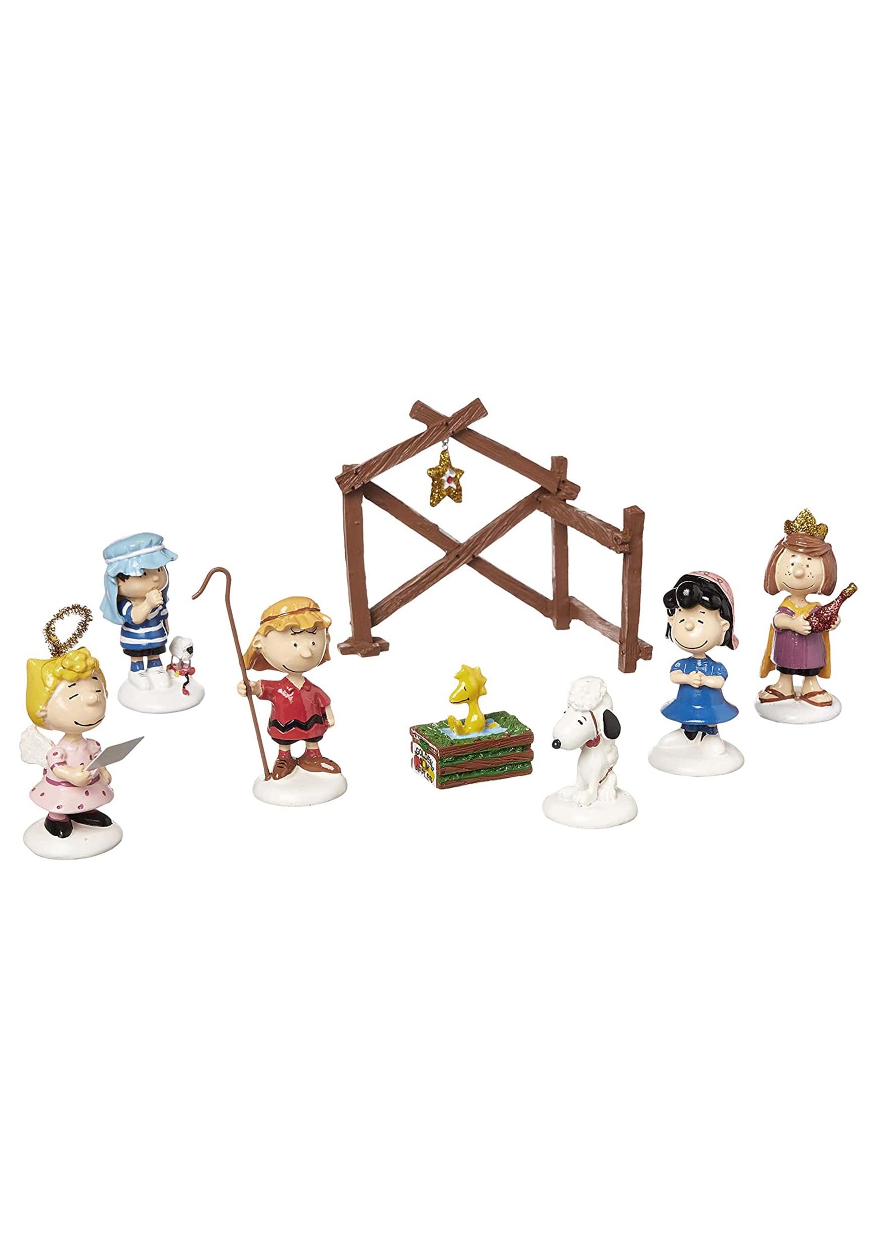 Image of Enesco Peanuts Christmas Pageant Figurines
