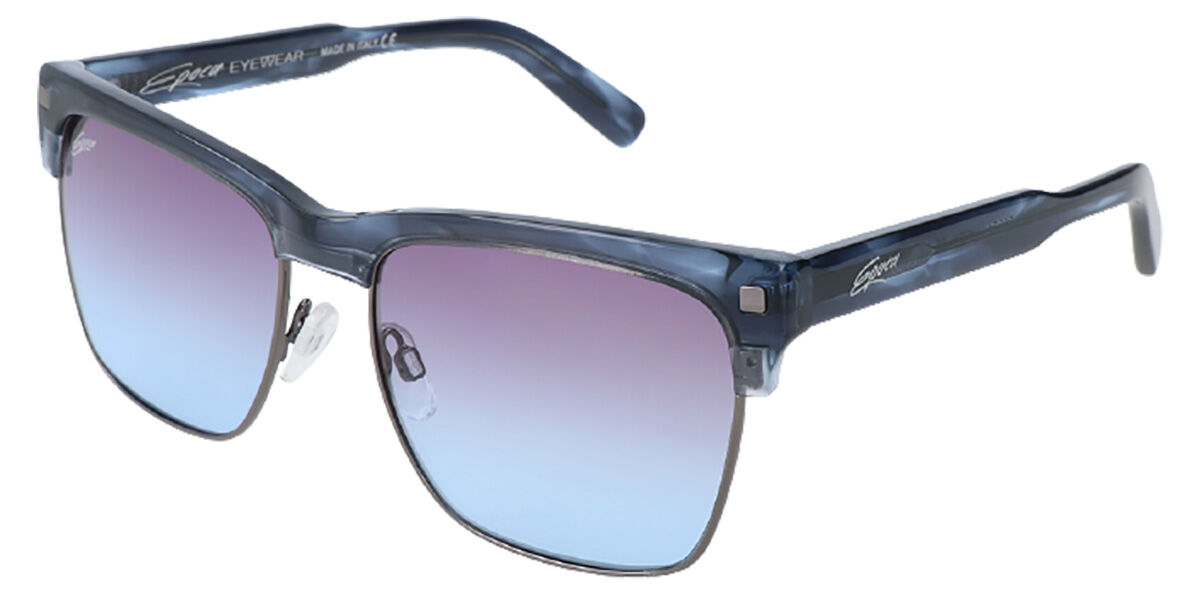 Image of Epoca E3031 22 54 Lunettes De Soleil Homme Bleues FR