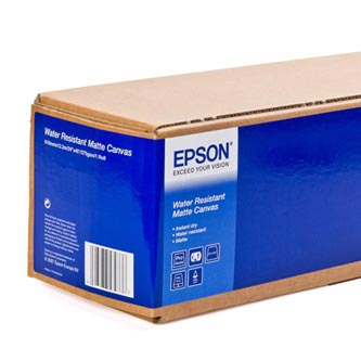 Image of Epson 610/122/WaterResistant Matte Canvas Roll 610mmx122m 24" C13S042014 375 g/m2 bílý CZ ID 3570