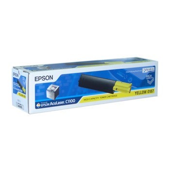 Image of Epson C13S050187 żółty (yellow) toner oryginalny PL ID 890