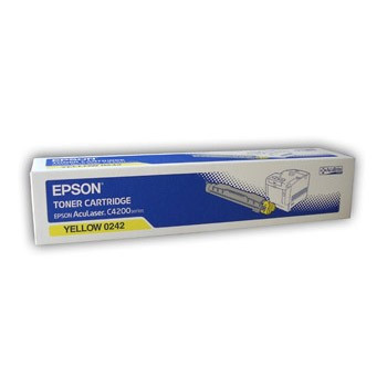 Image of Epson C13S050242 sárga (yellow) eredeti toner HU ID 132