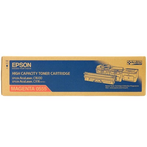 Image of Epson C13S050555 purpurowy (magenta) toner oryginalny PL ID 3056