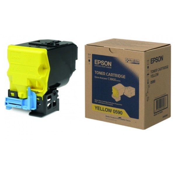 Image of Epson C13S050590 sárga (yellow) eredeti toner HU ID 3722