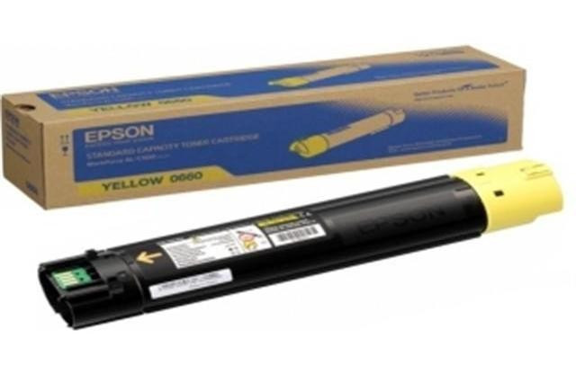 Image of Epson C13S050660 sárga (yellow) eredeti toner HU ID 5906