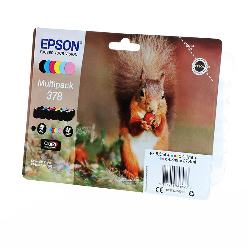 Image of Epson C13T37884010 multipack eredeti tintapatron HU ID 17926