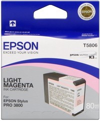 Image of Epson C13T580600 purpuriu deschis (light magenta) cartus original RO ID 2367