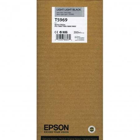 Image of Epson C13T596900 világos fekete (light black) eredeti tintapatron HU ID 2417
