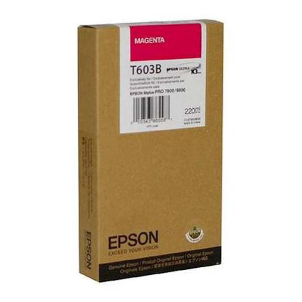 Image of Epson C13T603B00 bíborvörös (magenta) eredeti tintapatron HU ID 13872