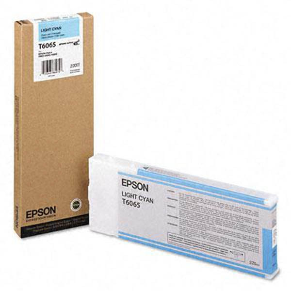 Image of Epson C13T606500 svetlo azúrová (light cyan) originálna cartridge SK ID 13883