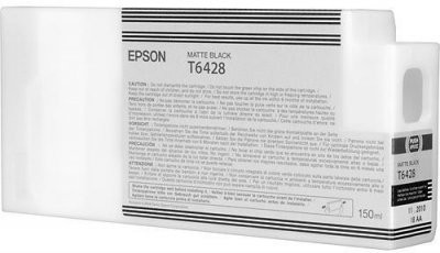 Image of Epson C13T642800 matt fekete (matte black) eredeti tintapatron HU ID 6497