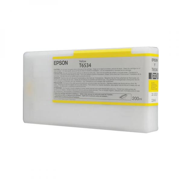 Image of Epson C13T653400 sárga (yellow) eredeti tintapatron HU ID 13914