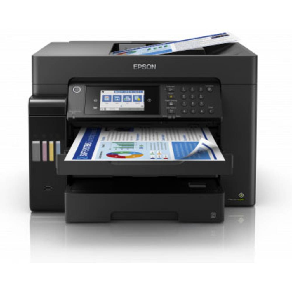 Image of Epson EcoTank ET-16600 Inkjet multifunction printer A3 A3+ Printer scanner copier fax Ink tank system LAN Wi-Fi