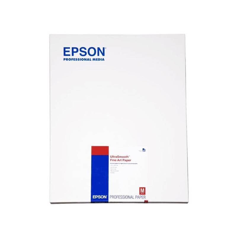 Image of Epson S042105 Ultrasmooth Fine Art Paper um?lecký papír matný bílý A2 325 g/m2 25 ks S04210 CZ ID 3357