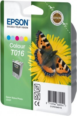 Image of Epson T016401 színes eredeti tintapatron HU ID 737