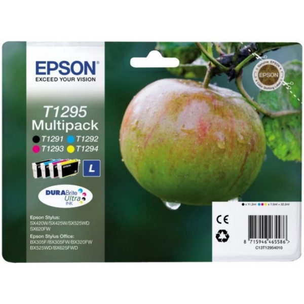 Image of Epson T12954012 T1295 multipack tusz oryginalna PL ID 11497