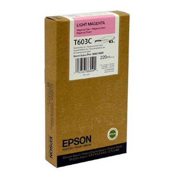 Image of Epson T603C00 světle purpurová (light magenta) originální cartridge CZ ID 13879