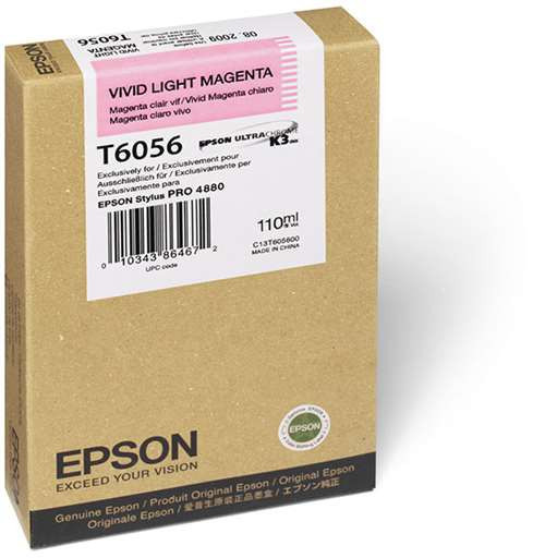 Image of Epson T605600 svetle purpurová (light vivid magenta) originálna cartridge SK ID 2374