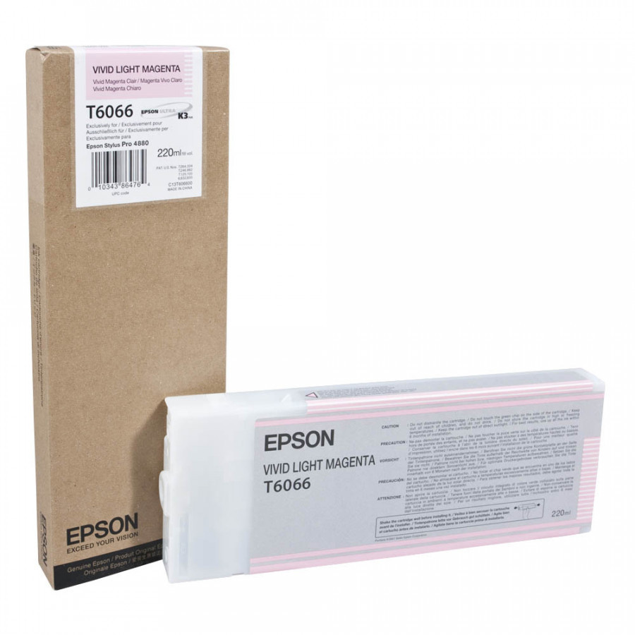 Image of Epson T606600 světle purpurová (light vivid magenta) originální cartridge CZ ID 13896