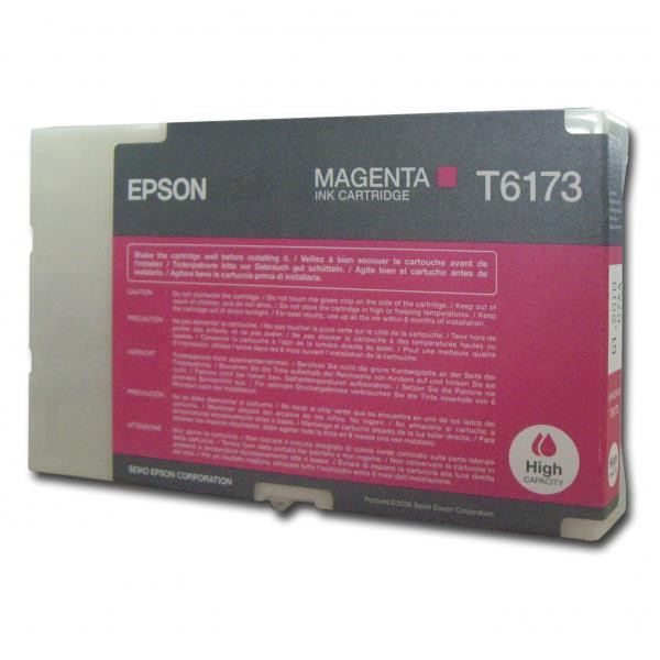 Image of Epson T6173 purpuriu (magenta) cartus original RO ID 13884