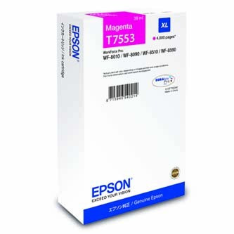 Image of Epson T7553 T755340 purpurová (magenta) originální cartridge CZ ID 8266