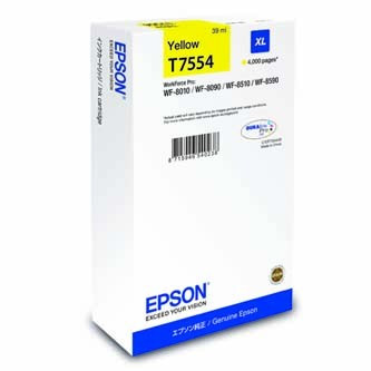 Image of Epson T7554 T755440 žlutá (yellow) originální cartridge CZ ID 8267