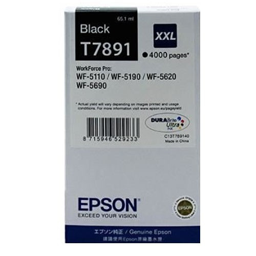 Image of Epson T7891409 černá (black) originální cartridge CZ ID 7128