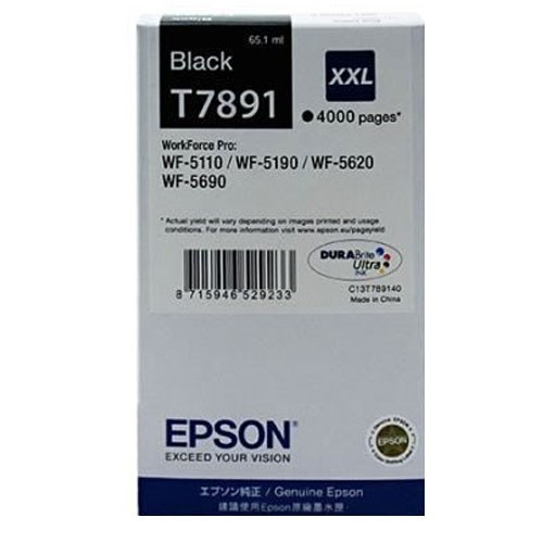 Image of Epson T7891409 czarny (black) tusz oryginalna PL ID 7128