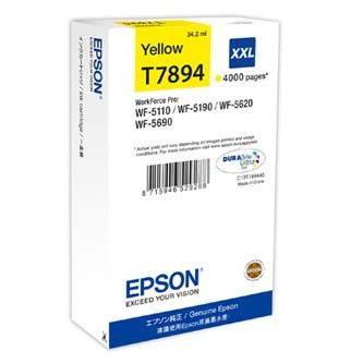 Image of Epson T789440 žlutá (yellow) originální cartridge CZ ID 7130