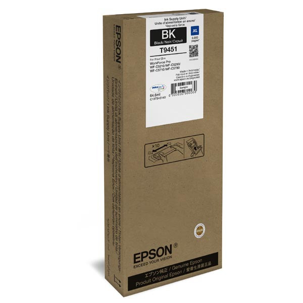 Image of Epson T9451 čierna (black) originálna cartridge SK ID 13131
